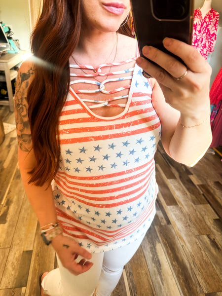 American Babe Top