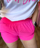 On The Run Shorts - Fuchsia