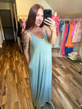 Summer On My Mind Basic Maxi - Light Green